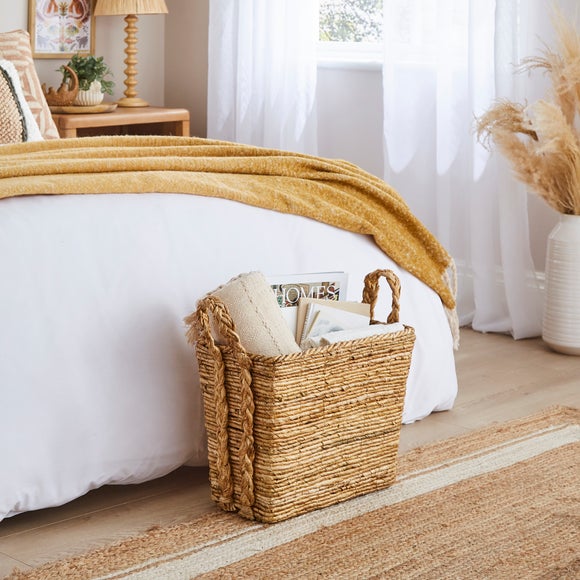 Rectangle Banana Bark Storage Basket