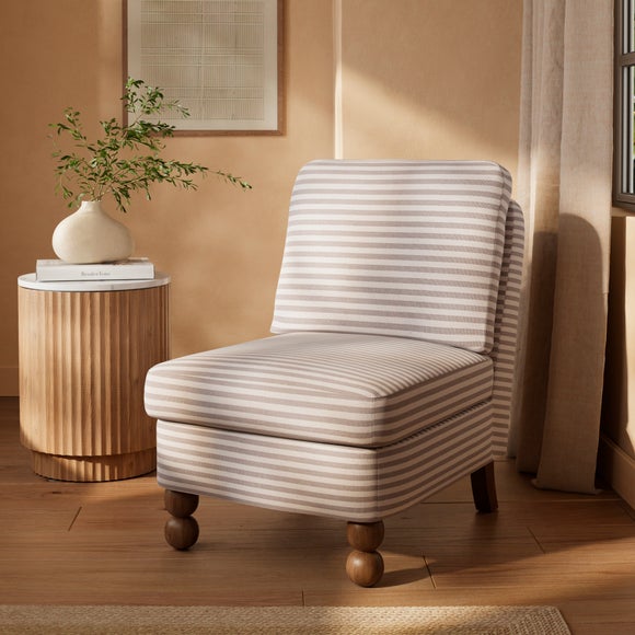 Pip Linford Stripe Accent Chair