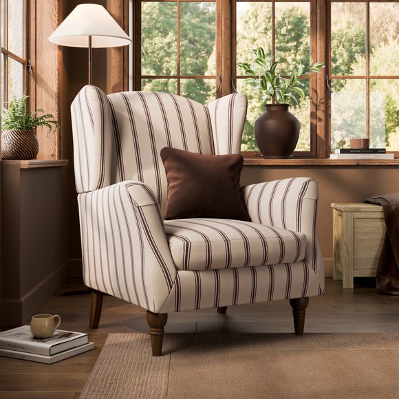 Charnwood Folkstone Stripe Grande Armchair