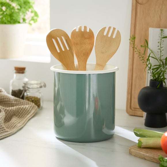 Enamel Utensil Holder