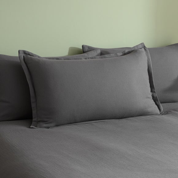 Newston Waffle Polycotton Oxford Pillowcase