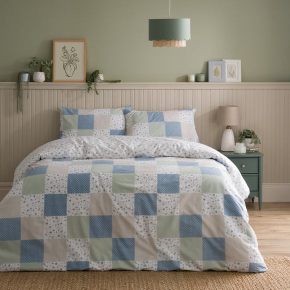View Ditsy Patchwork Duvet Cover And Pillowcase Set