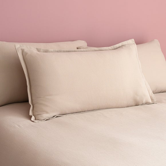 View Newston Waffle Polycotton Oxford Pillowcase View Newston Waffle Polycotton Oxford Pillowcase