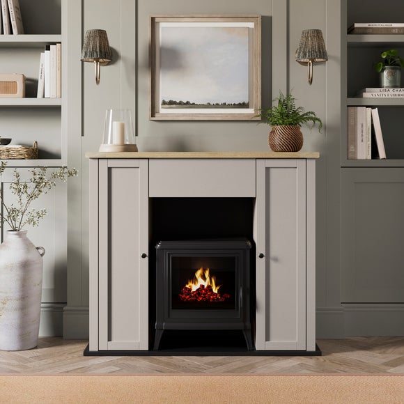 Olney Storage Fireplace Surround