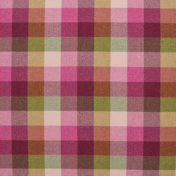 Brights Check Fabric Sample