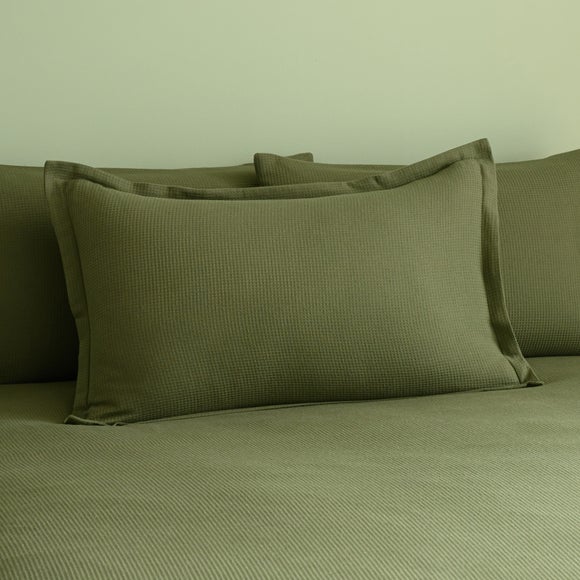 Newston Waffle Polycotton Oxford Pillowcase