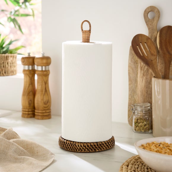 View Woven Kitchen Roll Holder View Woven Kitchen Roll Holder