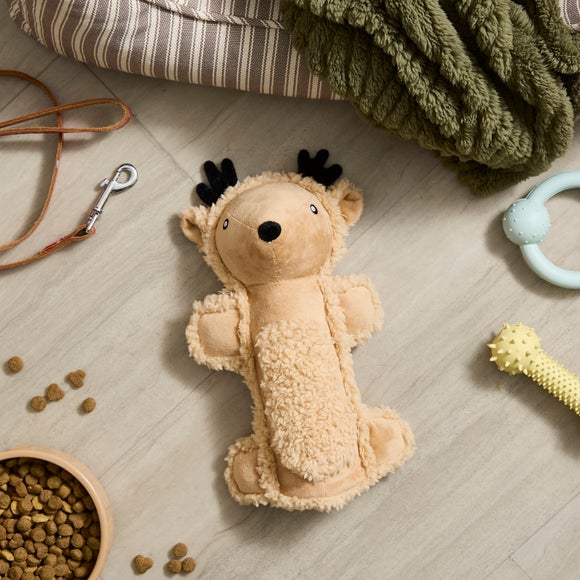Scrunch Reindeer Pet Toy