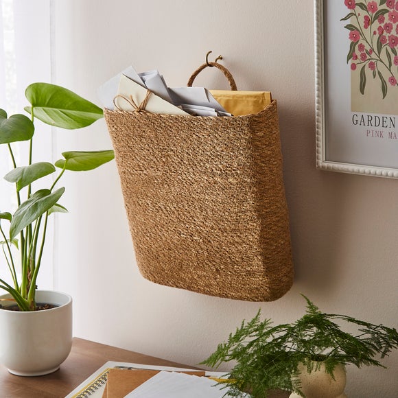 Seagrass Letter Holder Basket