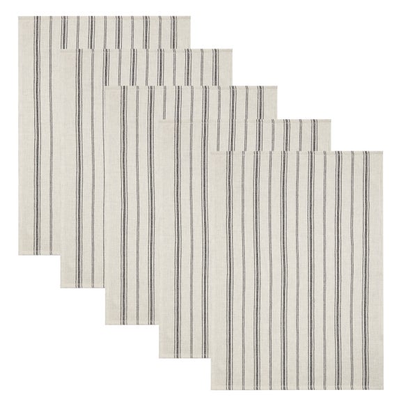 View Pack Of 5 Brooklyn Tea Towels View Pack Of 5 Brooklyn Tea Towels