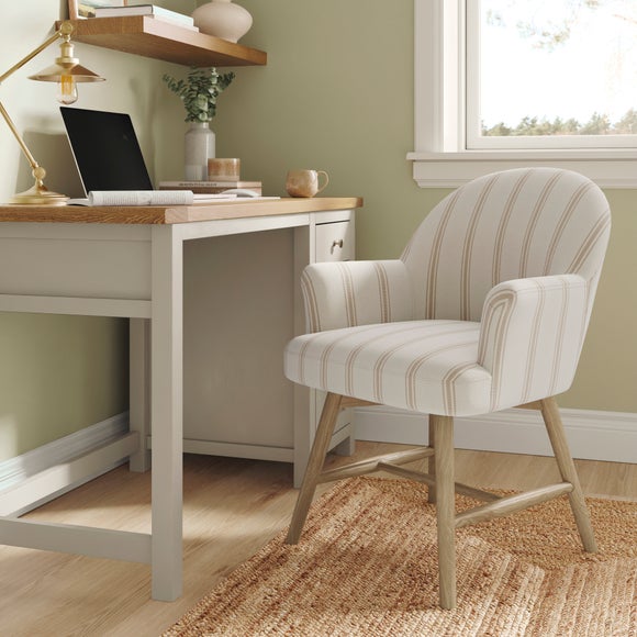 Petit Folkstone Stripe Swivel Office Chair