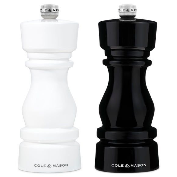 London Salt and Pepper Mill Set