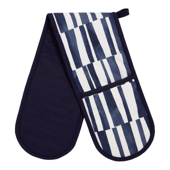 Modern Geometric Double Oven Glove
