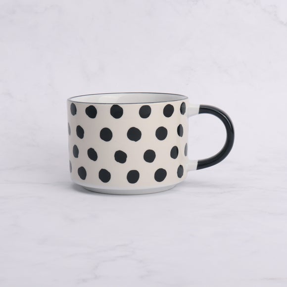 Polka Dot Straight Mug