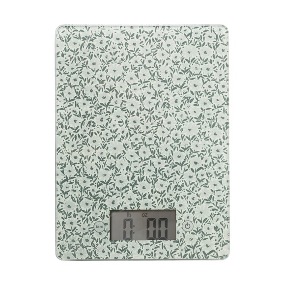 Floral Print Digital Scales