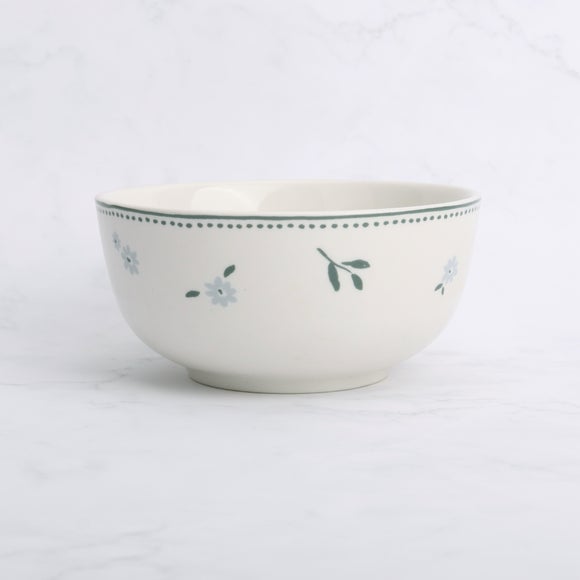 Vintage Ditsy Floral Cereal Bowl