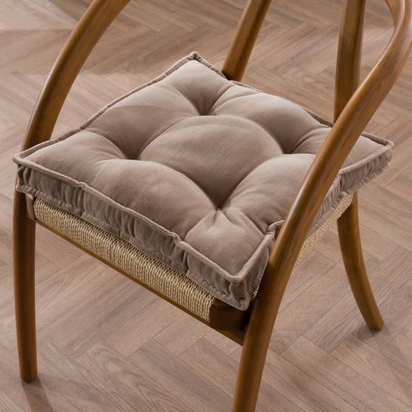 Clara Velvet Gusset Seat Pad