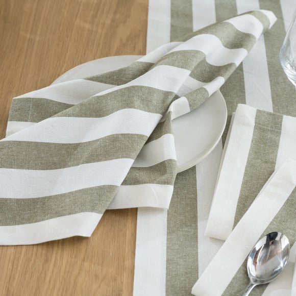 Pack of 4 Stripe Napkins