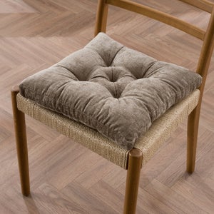 Chenille Square Seat Pad