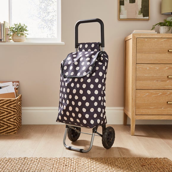 Polka Dot Shopping Trolley