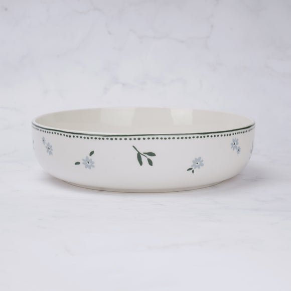 Vintage Ditsy Floral Pasta Bowl