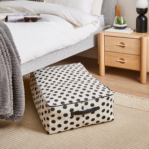 Polka Dot Underbed Storage Bag