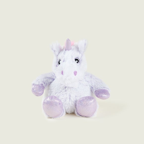 Warmies Marshmallow Unicorn Microwavable Plush Toy