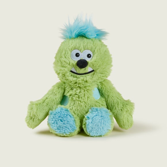 Warmies Green Monster Microwavable Plush Toy