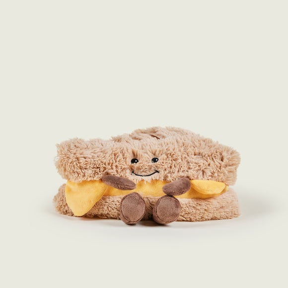 Warmies Microwavable Plush Grilled Cheese Hottie