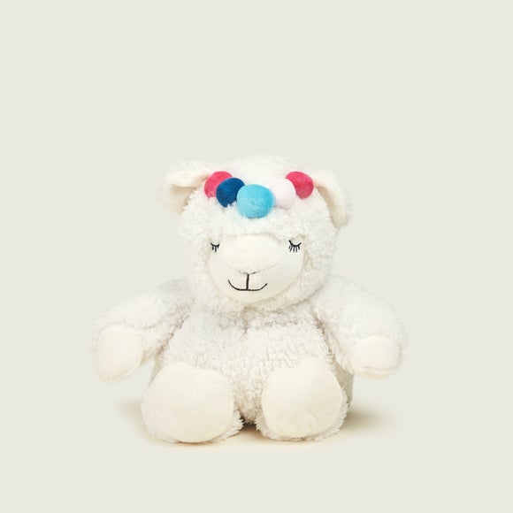 Click to view product details and reviews for Warmies Llama Microwavable Plush Toy.
