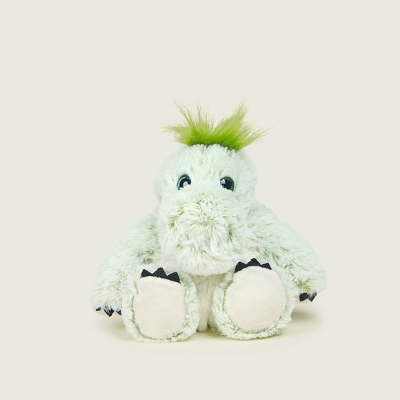 Click to view product details and reviews for Warmies Marshmallow Dinosaur Microwavable Plush Toy.