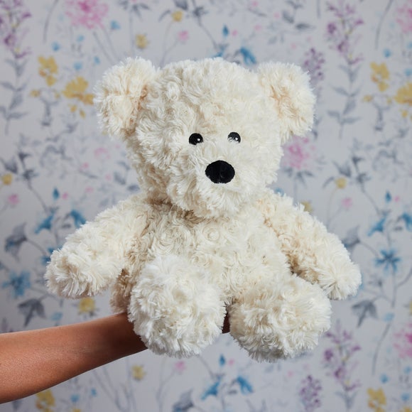 Warmies Curly Bear Microwavable Plush Toy