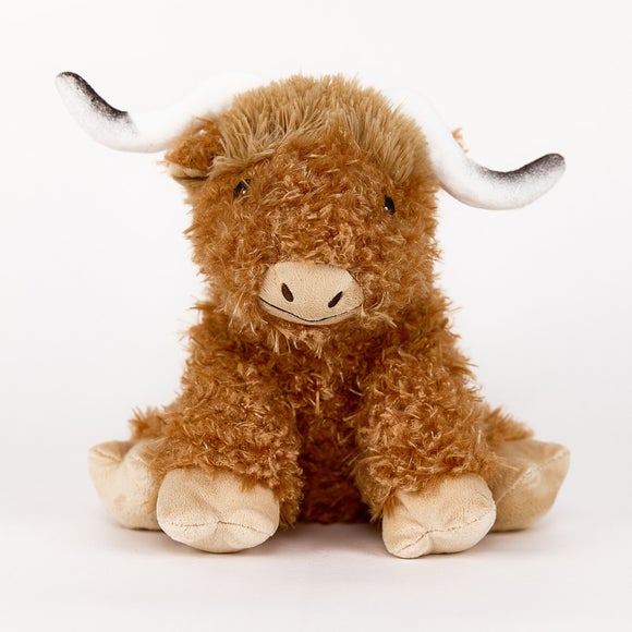 Warmies Microwavable Highland Cow Plush