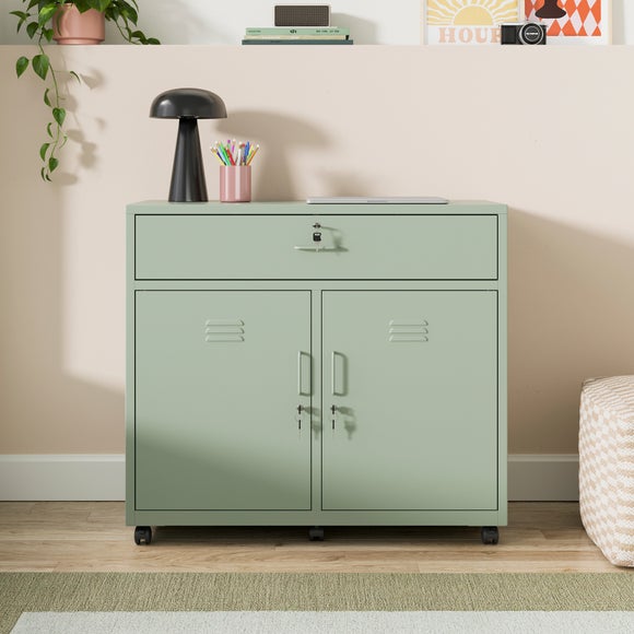 View Helga Lockable 1 Drawer 2 Door Storage Cabinet View Helga Lockable 1 Drawer 2 Door Storage Cabinet