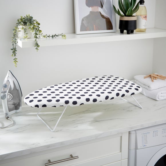 View Table Top Polka Dot Ironing Board Cover View Table Top Polka Dot Ironing Board Cover