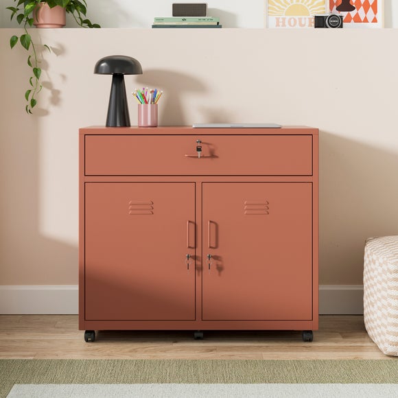 View Helga Lockable 1 Drawer 2 Door Storage Cabinet View Helga Lockable 1 Drawer 2 Door Storage Cabinet
