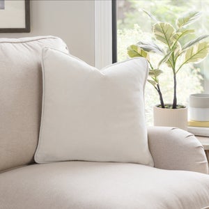 Clara Cotton Velvet Square Cushion