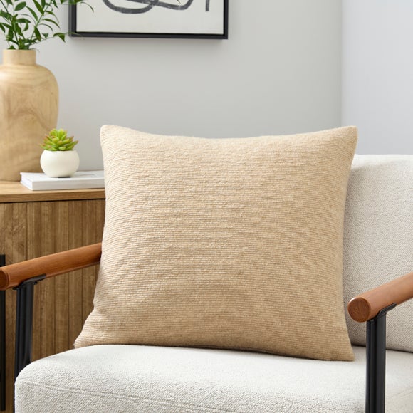 Flaxley Ribbed Square Cushion