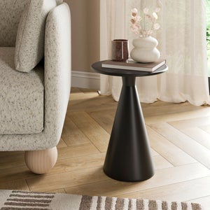 Toni Metal Drum Side Table
