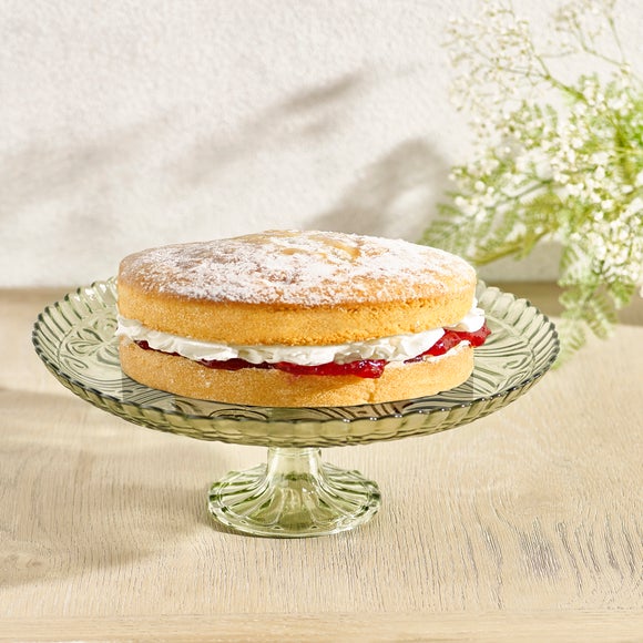 View Charming Glass Cake Stand View Charming Glass Cake Stand