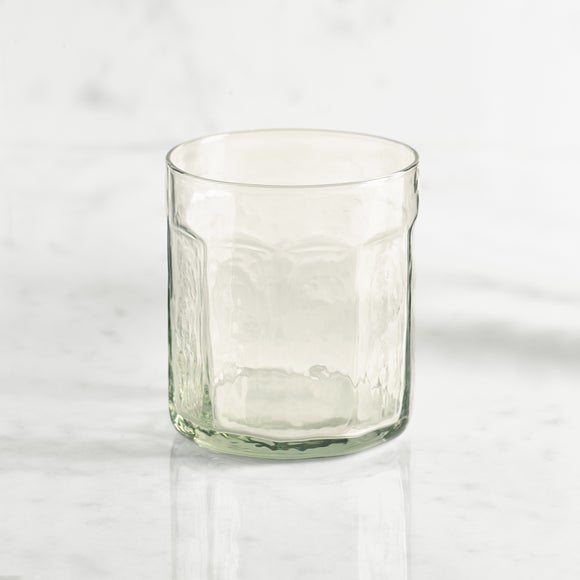 Salvage Hammered Glass Tumbler