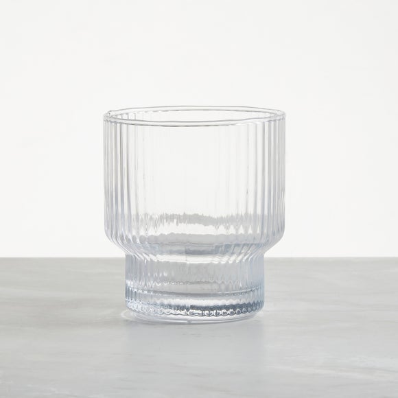 Stackable Ribbed Tumbler