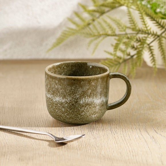 Artisan Reactive Stoneware Coffee Mug