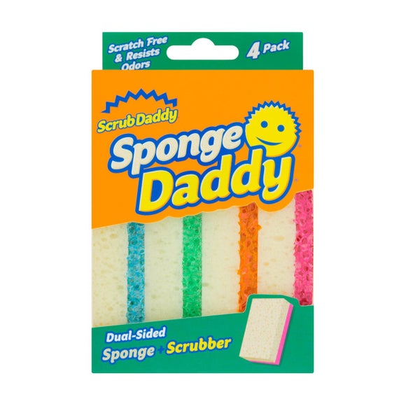 Scrub Daddy Pack of 4 Sponges