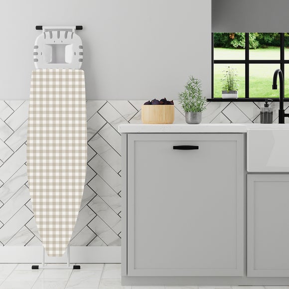 View Gingham Compact Ironing Board Cover View Gingham Compact Ironing Board Cover