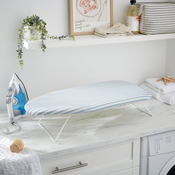 View Linford Stripe Table Top Ironing Board Cover View Linford Stripe Table Top Ironing Board Cover