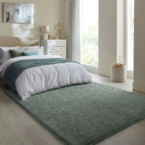 Sheen Shaggy Square Rug