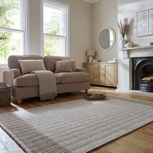 Rowen Striped Wool Rug