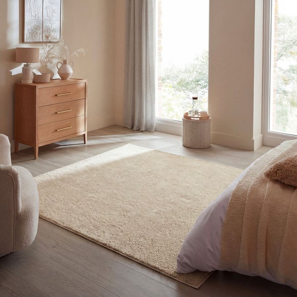 Sheen Shaggy Square Rug