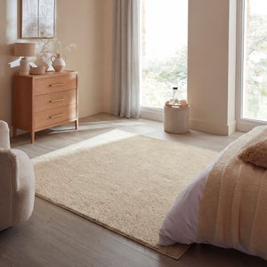 Sheen Shaggy Square Rug
